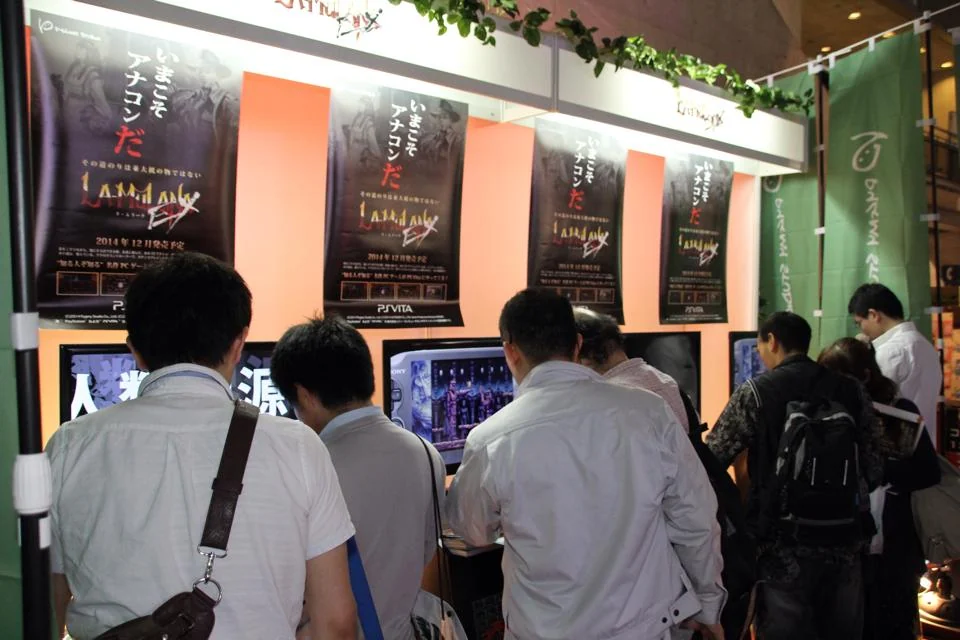 東京ゲームショウ2014のピグミースタジオ出展ブース